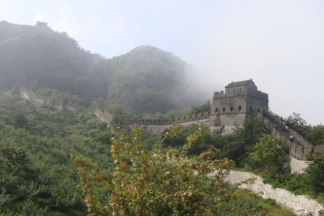 虎山長城全景。